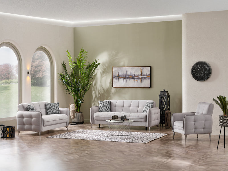 Perla Ottoman Armchair