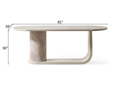 Perla Puffy 6 Person Dining Room Set