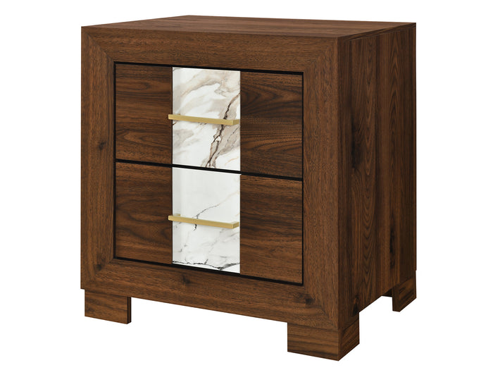 Phoebe 24.2" Tall 2 Drawer Nightstand