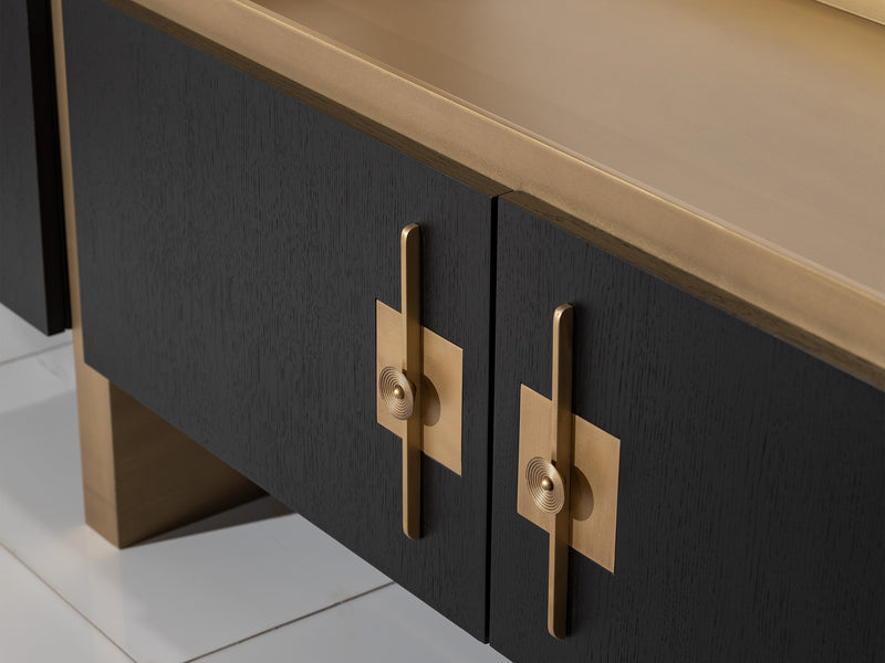 Pietra 94" Wide TV Stand Set