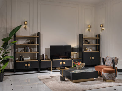 Pietra 94" Wide TV Stand Set