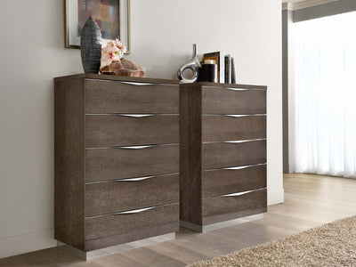 Platinum Legno 29.6" Wide 5 Drawer Chest