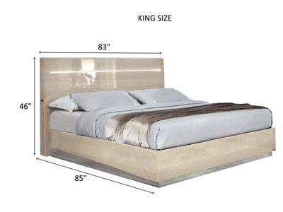 Platinum Legno Betullia Platform Bed