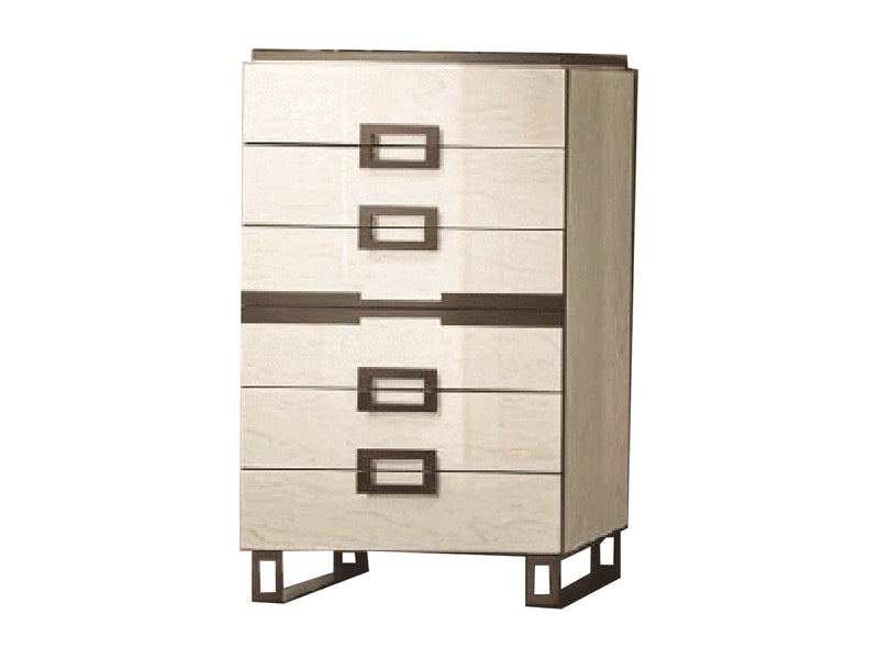 Poesia 33" Wide 6 Drawer Chest