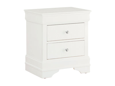 Pompei 24" Tall 2 Drawer Nightstand