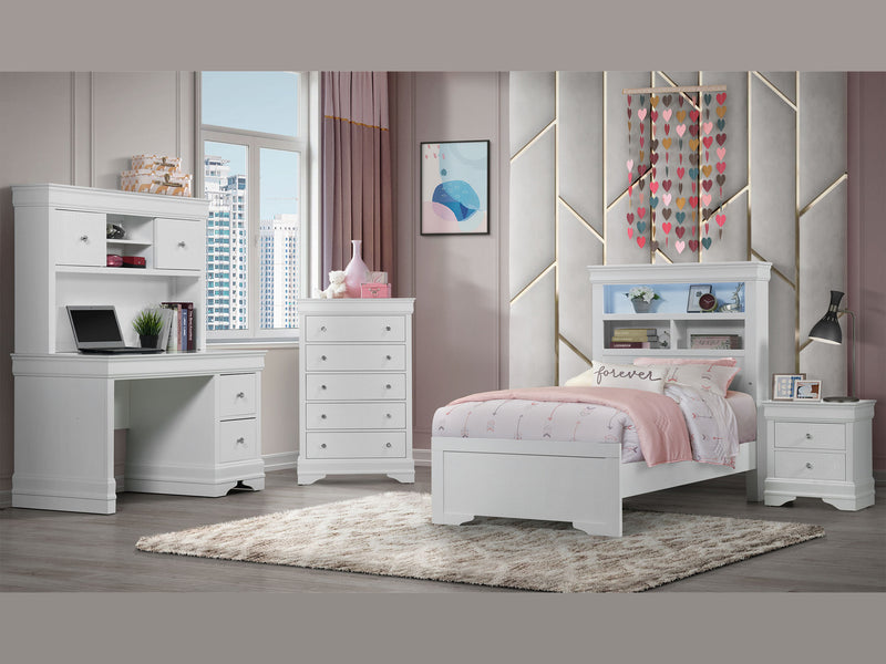 Pompei 43.5" Wide Twin Bed