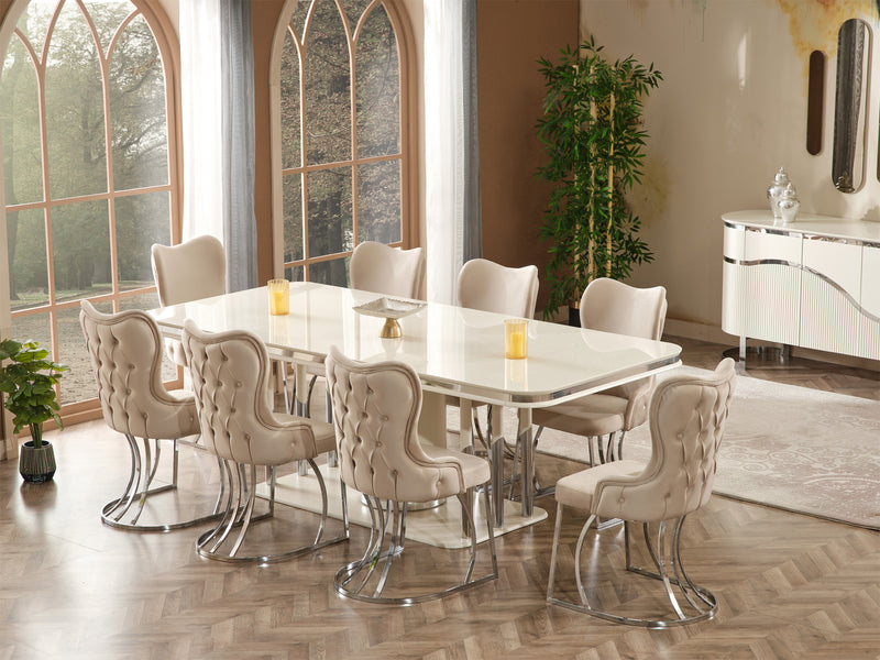 Pragka 6 Person Dining Room Set