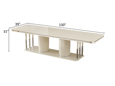 Pragka 130" Wide 12 Person Dining Table