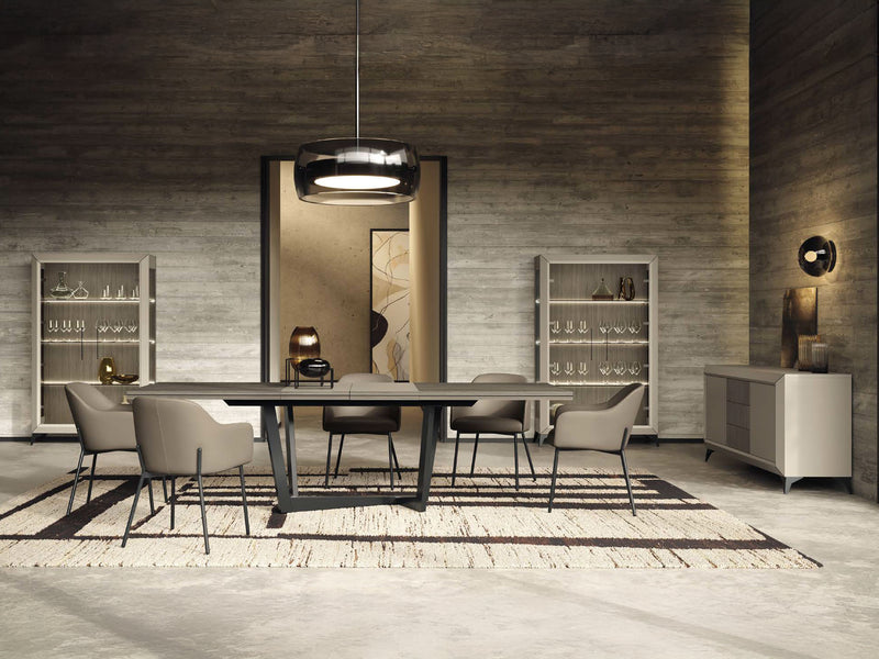 Prestige Light DT - Elvis DC 6-8 Person Dining Room Set