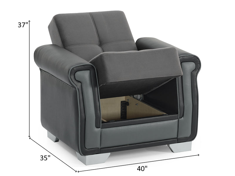 Proline 40" Wide Convertible Armchair