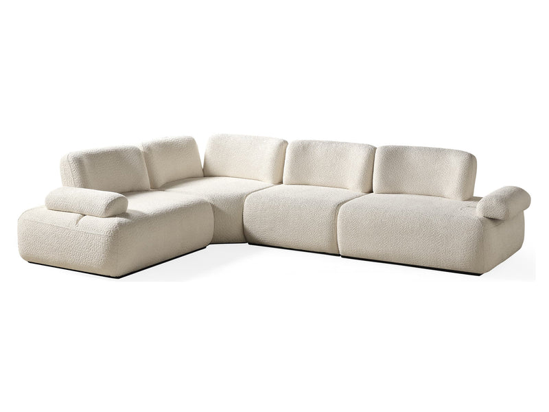 Perla Puffy Extendable Sectional