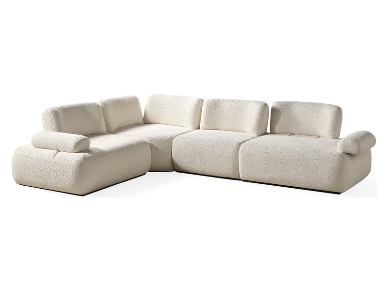Perla Puffy Extendable Sectional