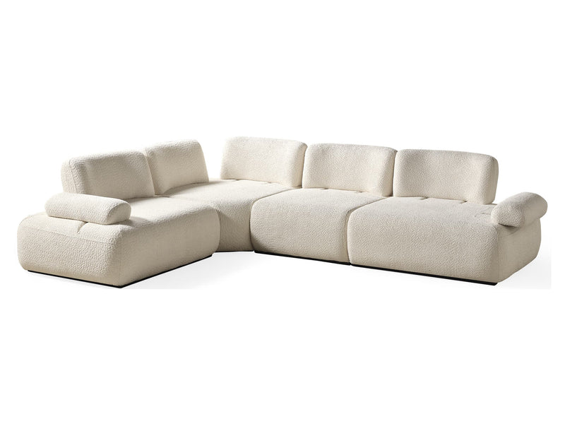 Perla Puffy Extendable Sectional
