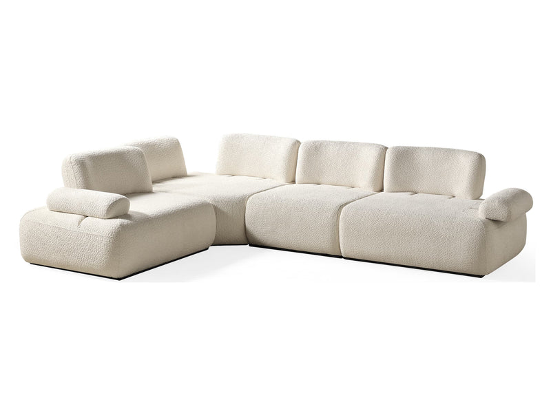 Perla Puffy Extendable Sectional