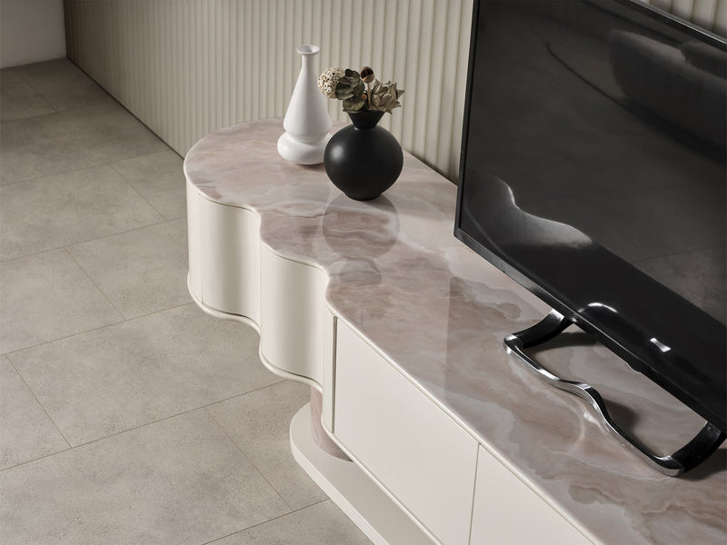Perla Puffy Extendable Sectional