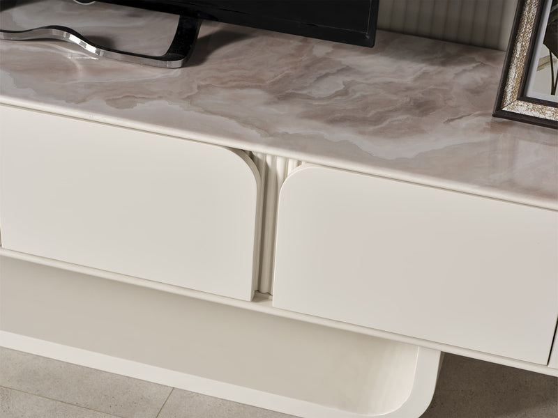 Perla Puffy Extendable Sectional