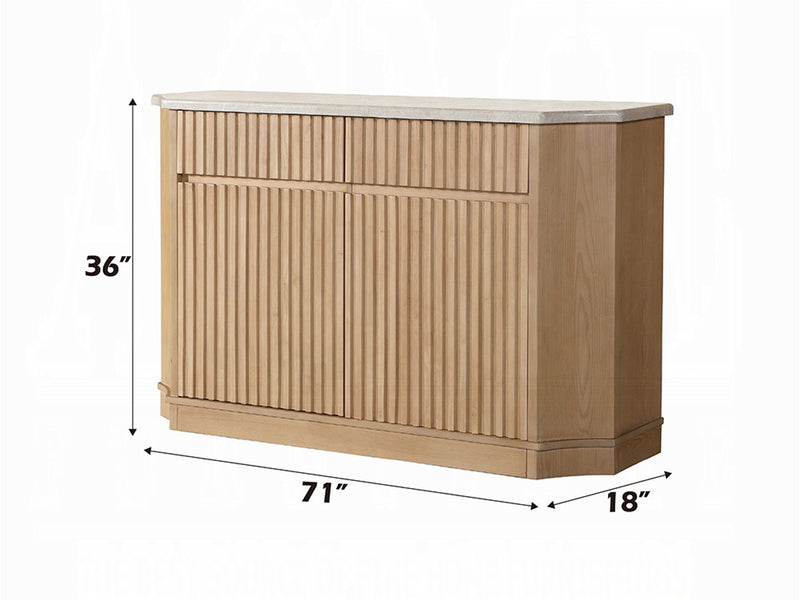 Qwin 71" Wide 2 Door & 2 Drawer Buffet