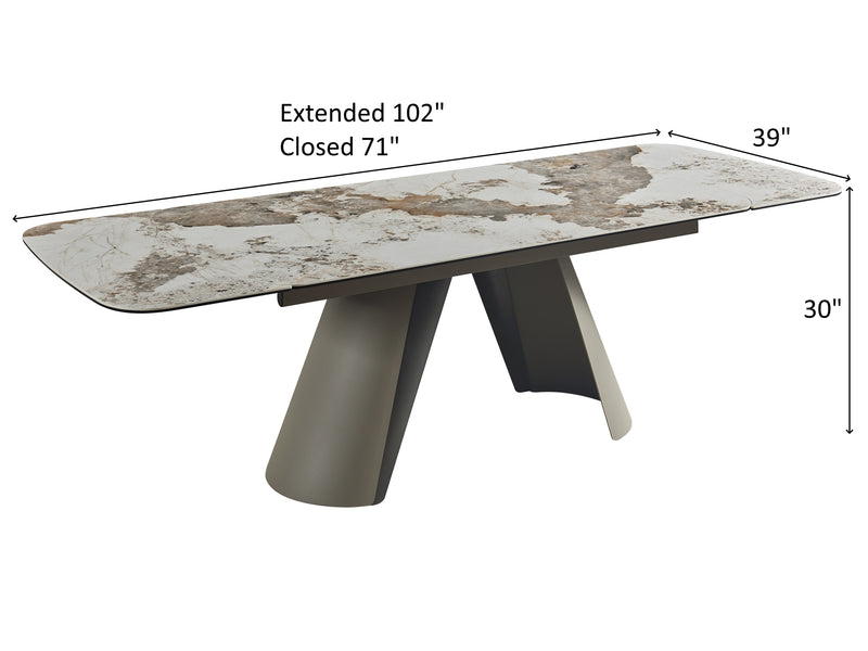 RH Morandi DT - 6370 DC 6-8 Person Dining Room Set