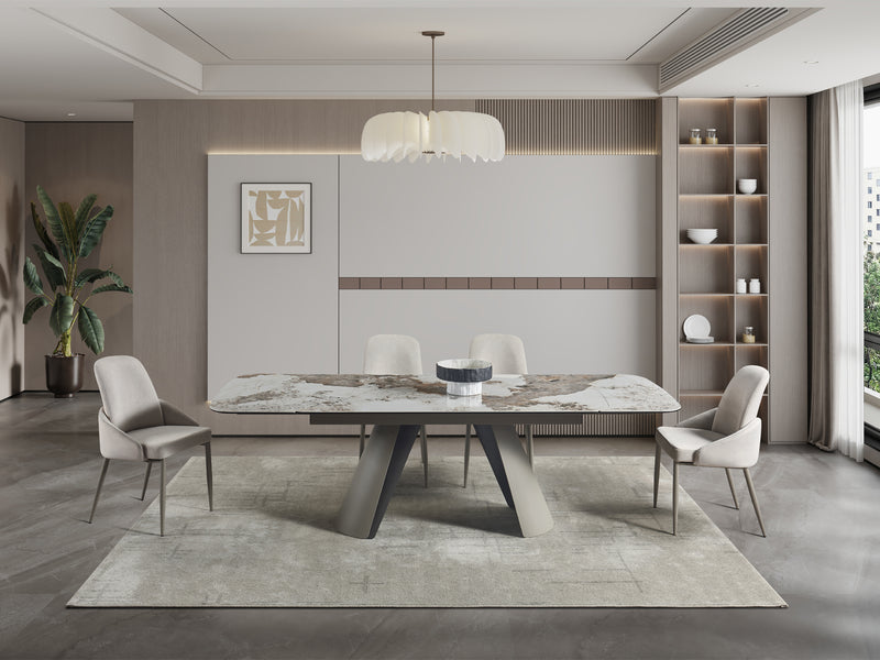 RH Morandi DT - 6370 DC 6-8 Person Dining Room Set