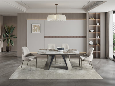 RH Morandi DT - 6370 DC 6-8 Person Dining Room Set