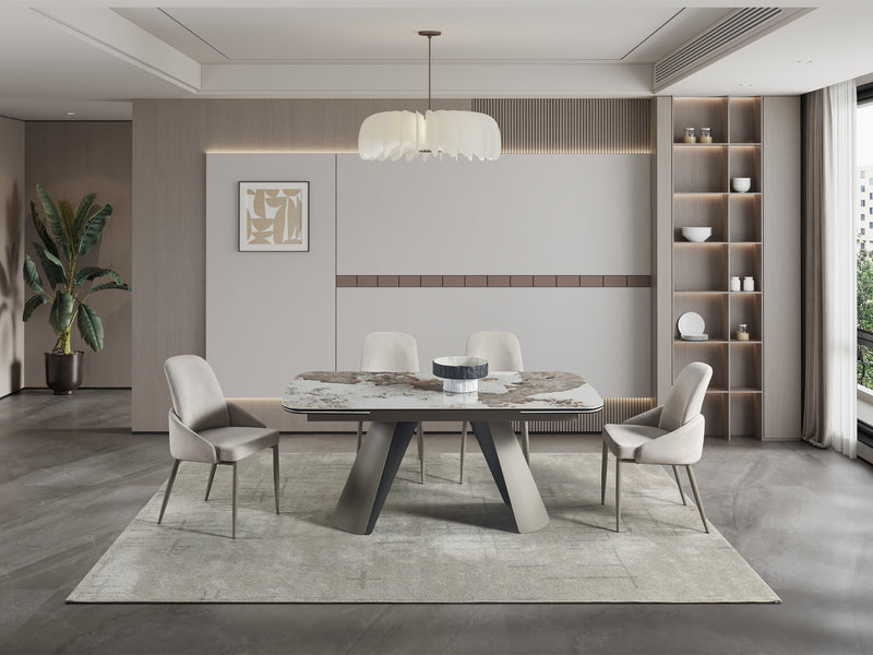 RH Morandi DT - 6370 DC 6-8 Person Dining Room Set