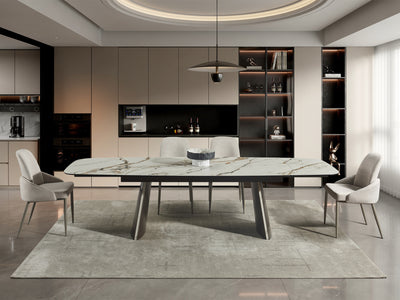 RH 888 DT - 6370 DC 6-8-10 Person Dining Room Set