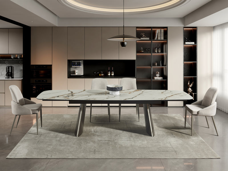 RH 888 DT - 6370 DC 6-8-10 Person Dining Room Set