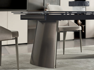 RH 888 DT - 6370 DC 6-8-10 Person Dining Room Set