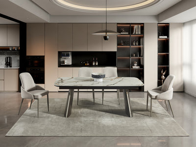 RH 888 DT - 6370 DC 6-8-10 Person Dining Room Set