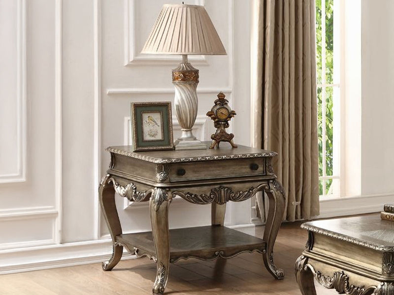 Ragenardus 27" Tall Side Table