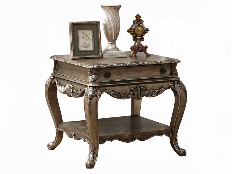 Ragenardus 27" Tall Side Table