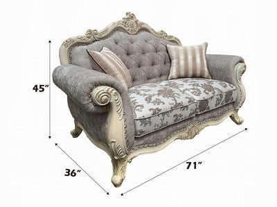 Ragenardus 71" Wide Traditional Loveseat