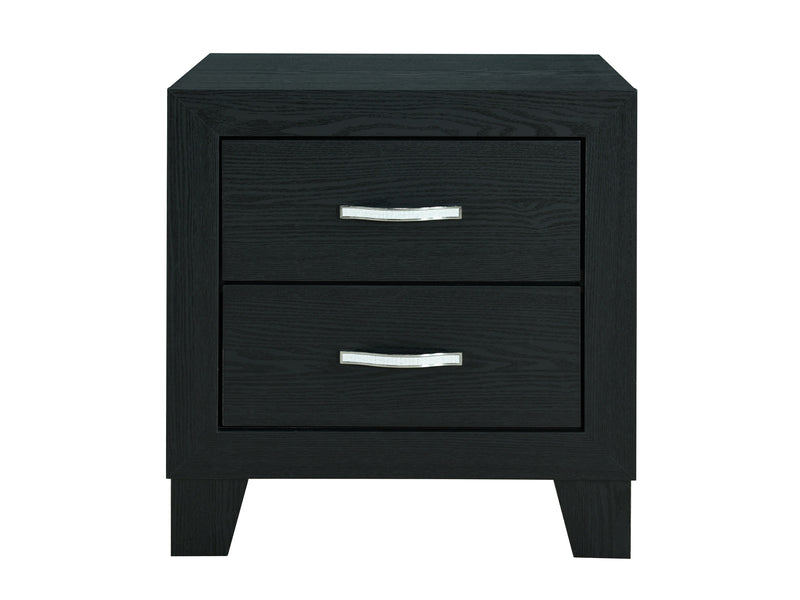 Reid 23.6" Tall 2 Drawer Nightstand