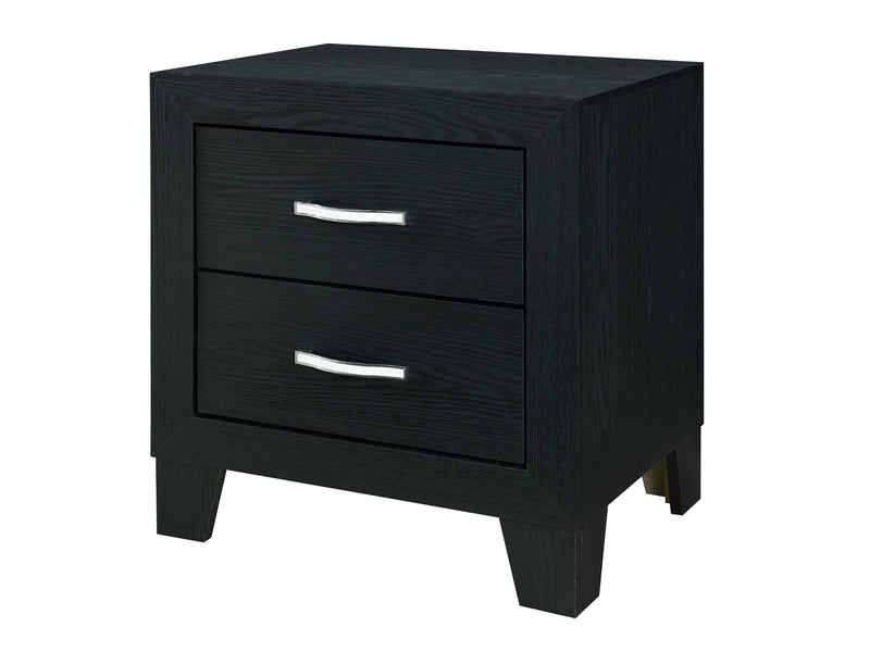 Reid 23.6" Tall 2 Drawer Nightstand