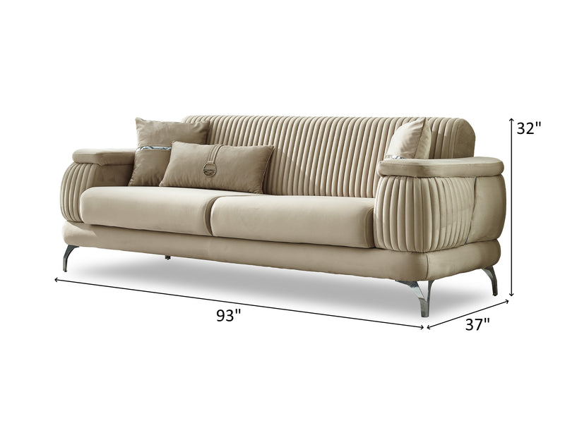 Resital 93" Wide Convertible Sofa