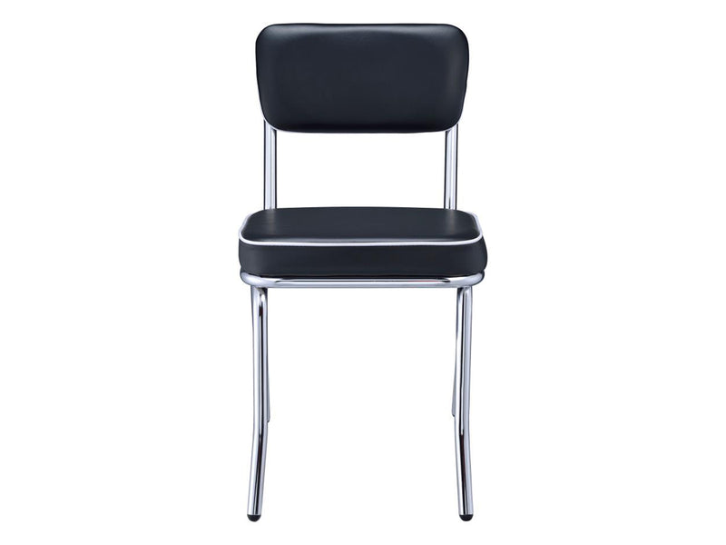 Retro 4 Person Round Dining Room Set