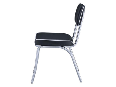 Retro 4 Person Round Dining Room Set