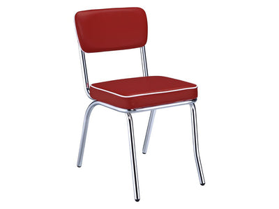 Retro 4 Person Round Dining Room Set