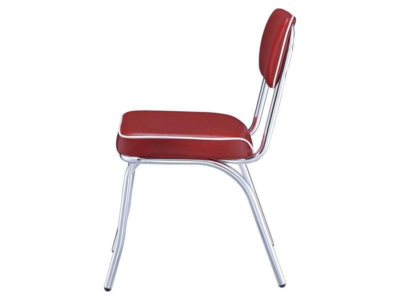 Retro 4-6 Person Oval Dining Room Set