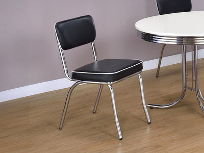 Retro 4-6 Person Oval Dining Room Set