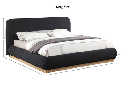 Rigby Boucle Platform Bed