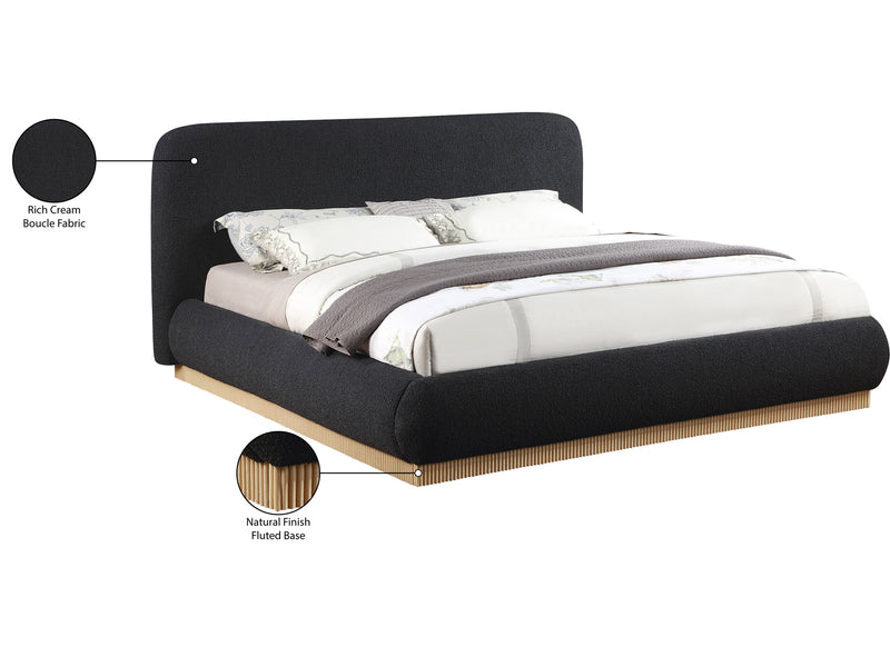 Rigby Boucle Platform Bed