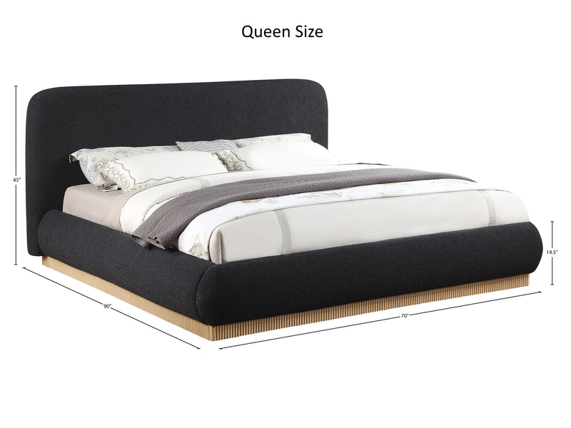Rigby Boucle Platform Bed