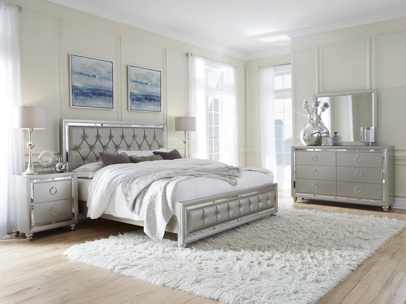 Riley 61.7" Wide 6 Drawer Dresser With Mirror