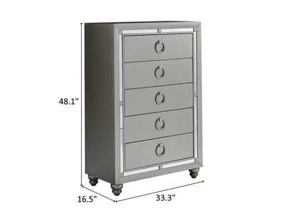 Riley 33.3" Wide 5 Drawer Chest