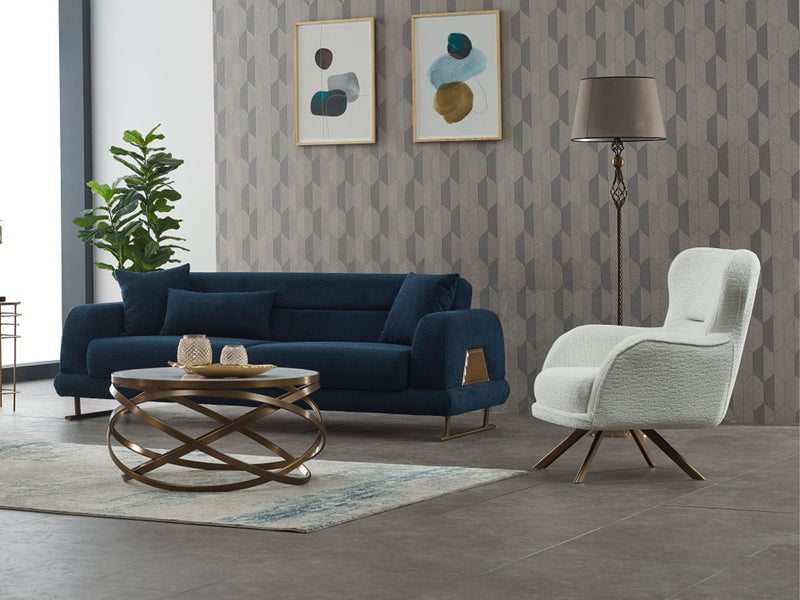 Riva Saltanat 32" Wide Armchair