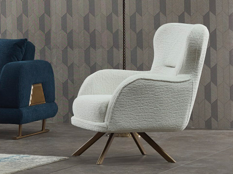 Riva Saltanat 32" Wide Armchair