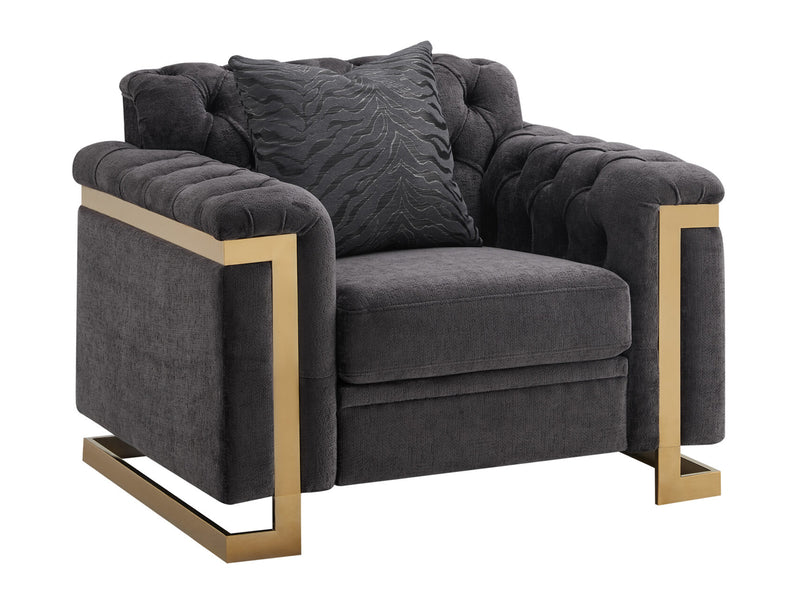 Riya 42" Wide Tufted Armchair