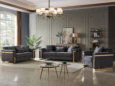 Riya 42" Wide Tufted Armchair