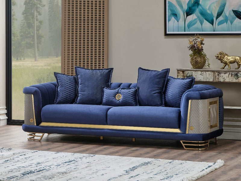 Romances 98" Wide Square Arm Sofa